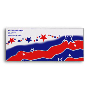 American Flag Envelopes | Zazzle