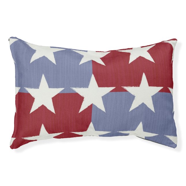Stars and Stripes Pet Bed (Front)