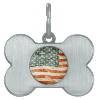 Stars and Stripes Pet Tag