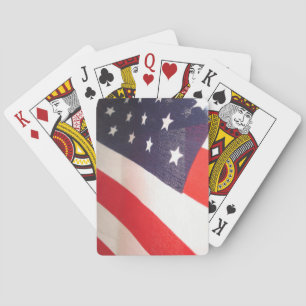 Stars and Stripes Poker Cards