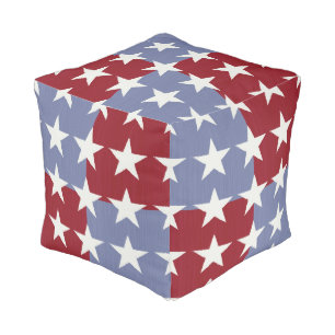 Stars and Stripes Pouf
