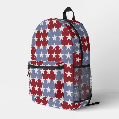 Stars and Stripes Printed Backpack