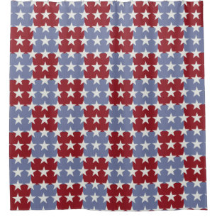 Stars and Stripes Shower Curtain