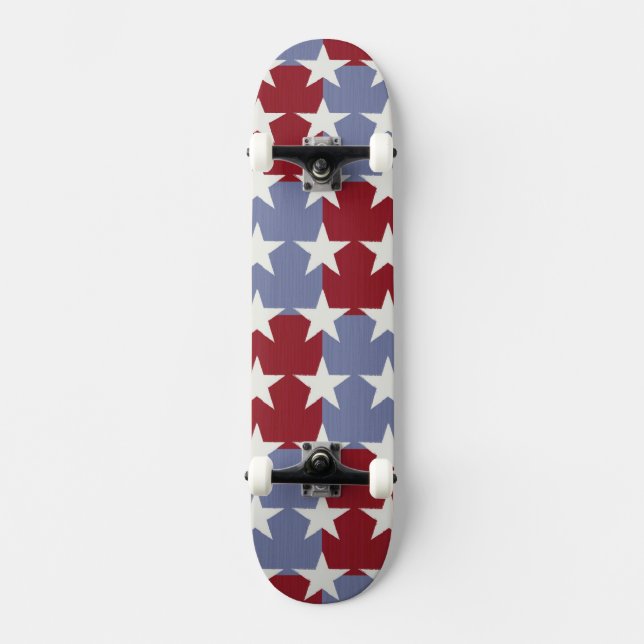 Stars and Stripes Skateboard (Front)