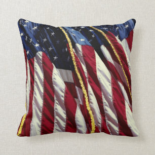 Stars and Stripes Throw Pillow