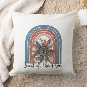 Stars and Stripes Throw Pillow