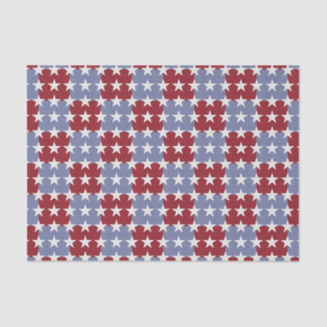 Stars and Stripes Tissue Paper (Front)