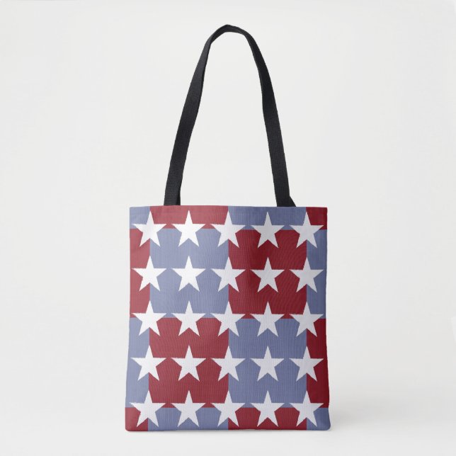 Stars and Stripes Tote Bag (Front)