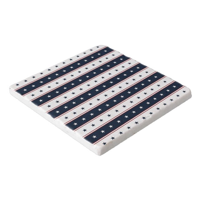 Stars and Stripes Trivet (Corner)