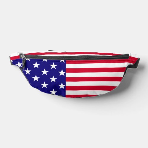 Stars And Stripes US Flag Design Fanny Pack