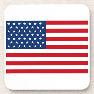 Stars and Stripes USA Drink Coaster