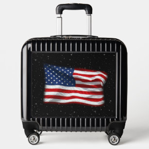 Stars and Stripes USA Patriotic American Flag Luggage