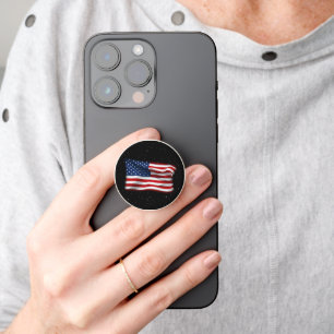 Stars and Stripes USA Patriotic American Flag PopSocket