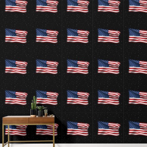 Stars and Stripes USA Patriotic American Flag Wallpaper