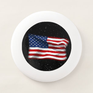 Stars and Stripes USA Patriotic American Flag Wham-O Frisbee
