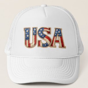 Stars and Stripes USA Patriotic Hat