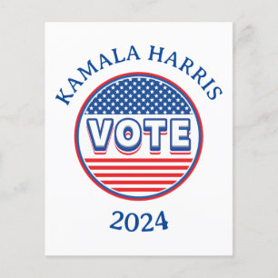 Stars and Stripes Vote USA - Election Flyer