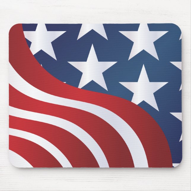 Stars and Strips Mouse Pad (Front)