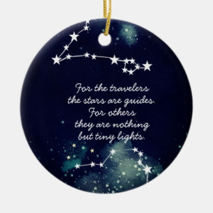 Stars and The Little Prince customized name Ceramic Ornament
