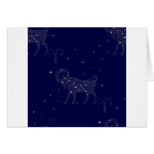 stars aries cards (Front Horizontal)