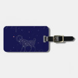 stars aries luggage tag