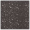 stars black night white fabric