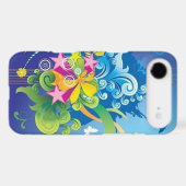 Stars & Butterflies iPhone 4 TOUGH Case (Back (Horizontal))