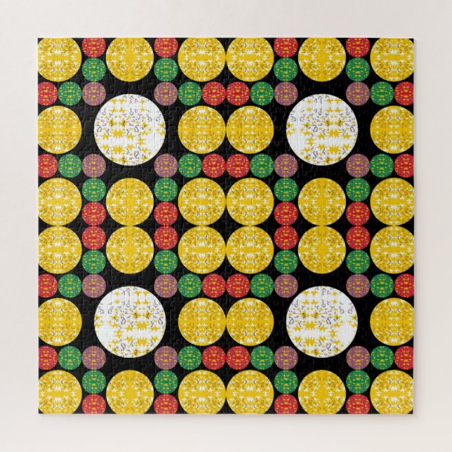 Stars Circles Jigsaw Puzzle (Vertical)