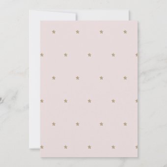 Stars & Clouds Who Knows Mom Shower Game Pink Card | Zazzle