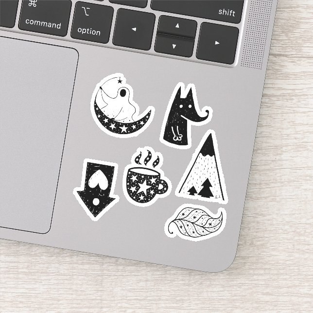 Stars & Constellations Night Sky Collection Sticker (Detail)