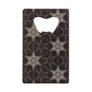 Stars Credit Card Bottle Opener