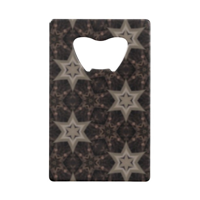 Stars Credit Card Bottle Opener (Front)