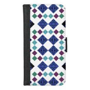 Stars Diamonds iPhone 8/7 Wallet Case