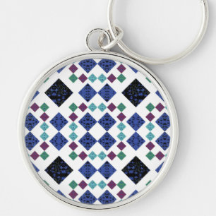 Stars Diamonds Keychain