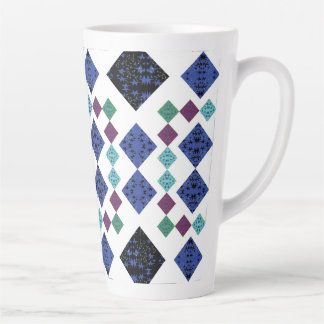 Stars Diamonds Latte Mug