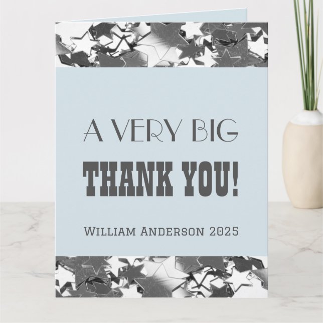 Stars Employee Appreciation Retirement Card (Front)