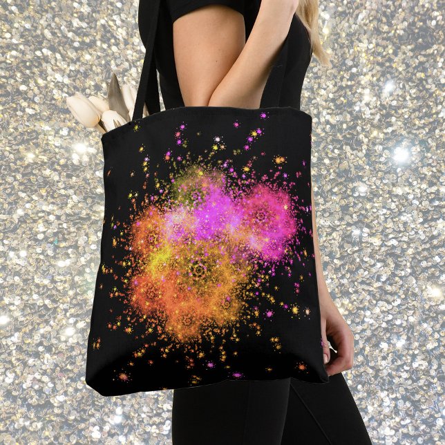 Stars explode tote bag (Creator Uploaded)