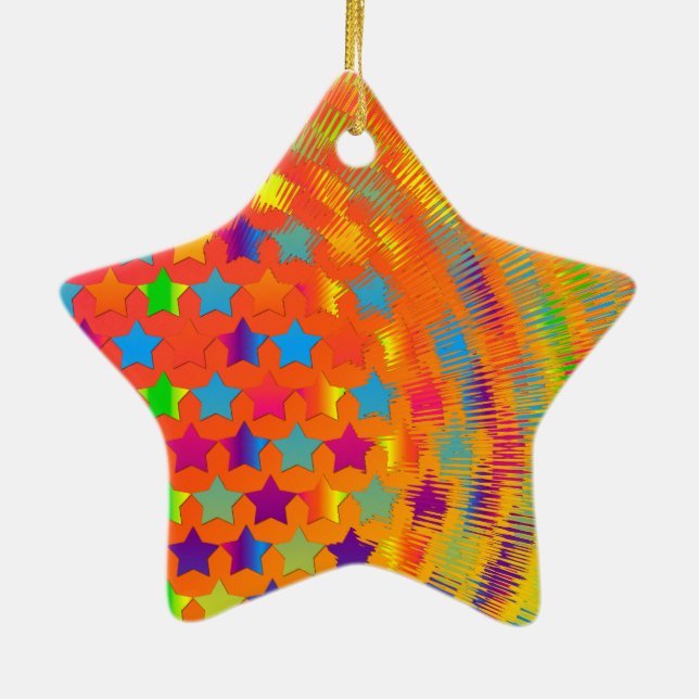 Stars Exploded STAR ORNAMENT (Back)