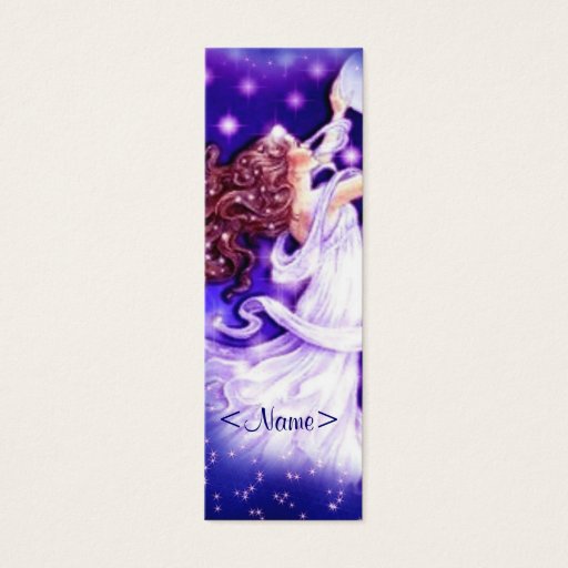 Customizable Stars Fairy Bookmark Business Card
