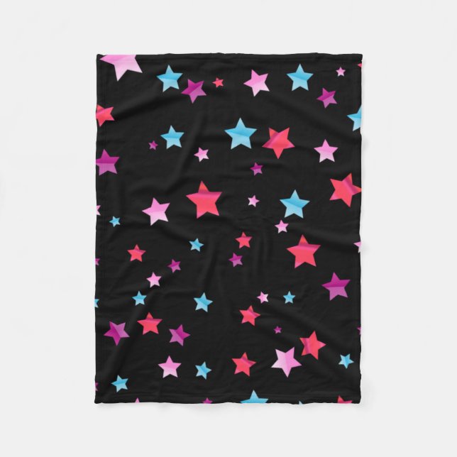 Stars Fleece Blanket (Front)