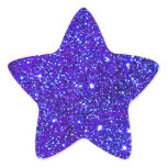 Stars Glitter Sparkle Universe Infinite Sparkly Star Sticker
