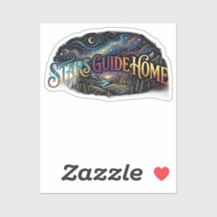 Stars Guide Home T-Shirt Sticker