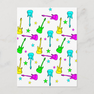 Stars & Guitars Postcard