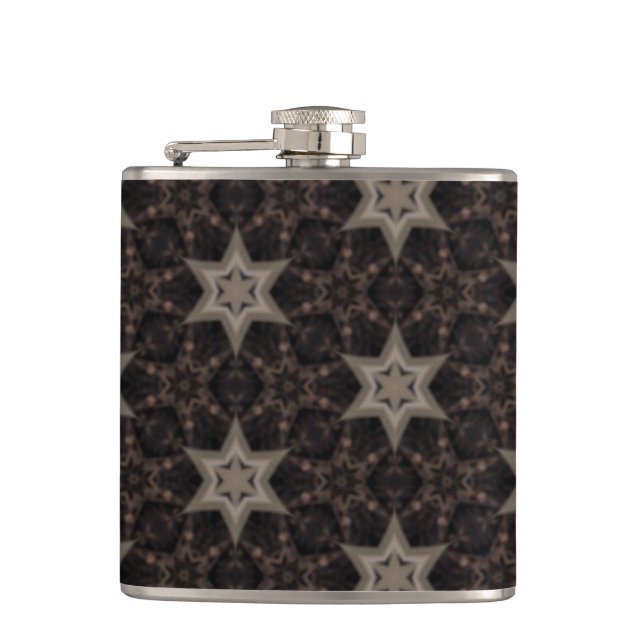 Stars Hip Flask (Front)