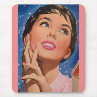 stars in her eyes mouse pad