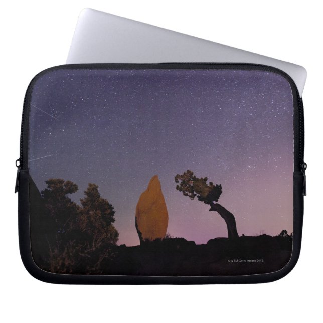 Stars in sky over desert 3 laptop sleeve (Front)