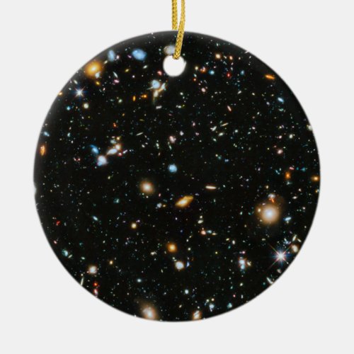Stars in Space _ Hubble Ultra Deep Field Ceramic Ornament