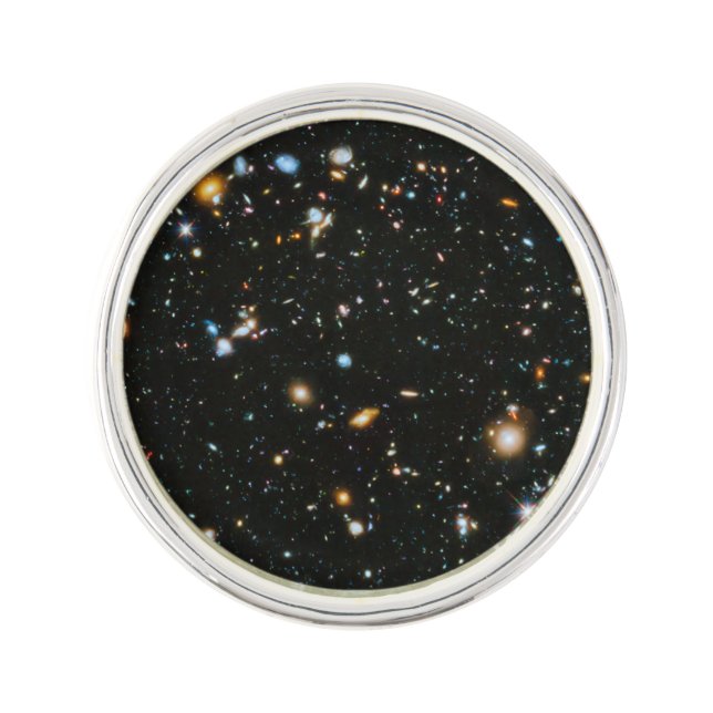 Stars in Space - Hubble Ultra Deep Field Lapel Pin (Front)