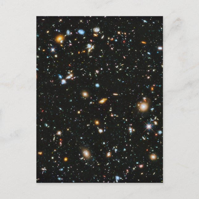 Stars in Space - Hubble Ultra Deep Field Postcard (Front)
