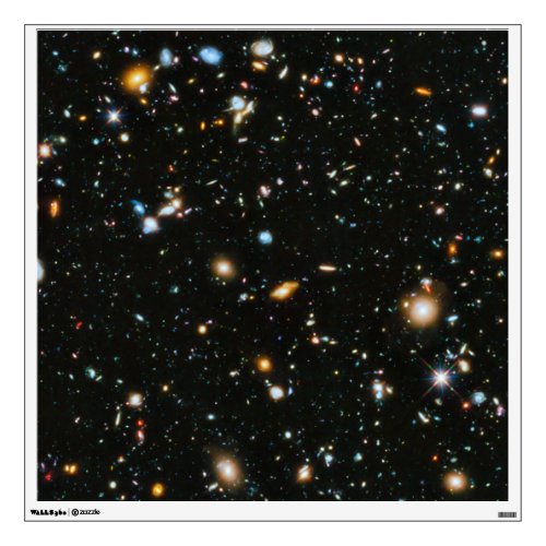 Stars in Space _ Hubble Ultra Deep Field Wall Sticker